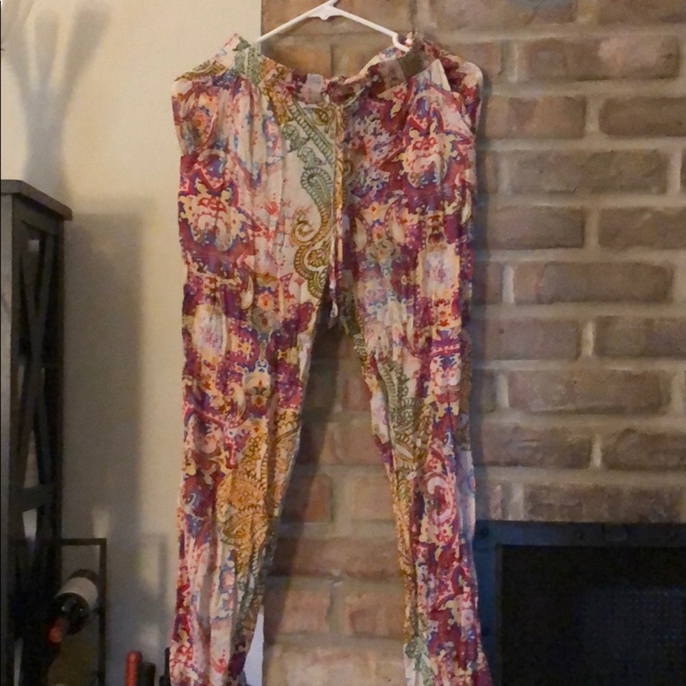 Paisley American Rag jogger pants